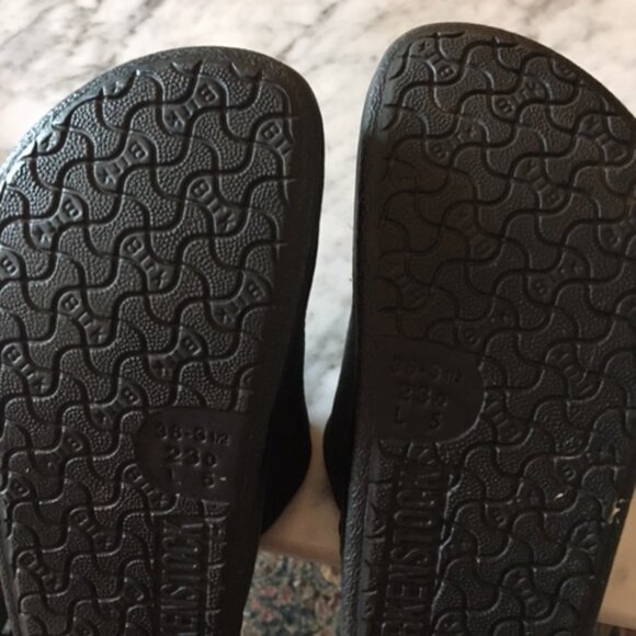 Birkenstock clogs Suede Leather Tatami Clogs  L 5 EU 35/36 - Picture 3 of 4